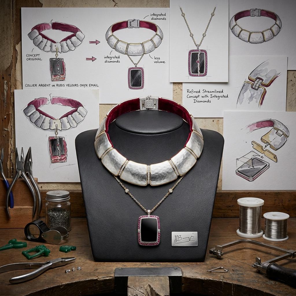poster bijou concept création de bijoux 1975 à 1982