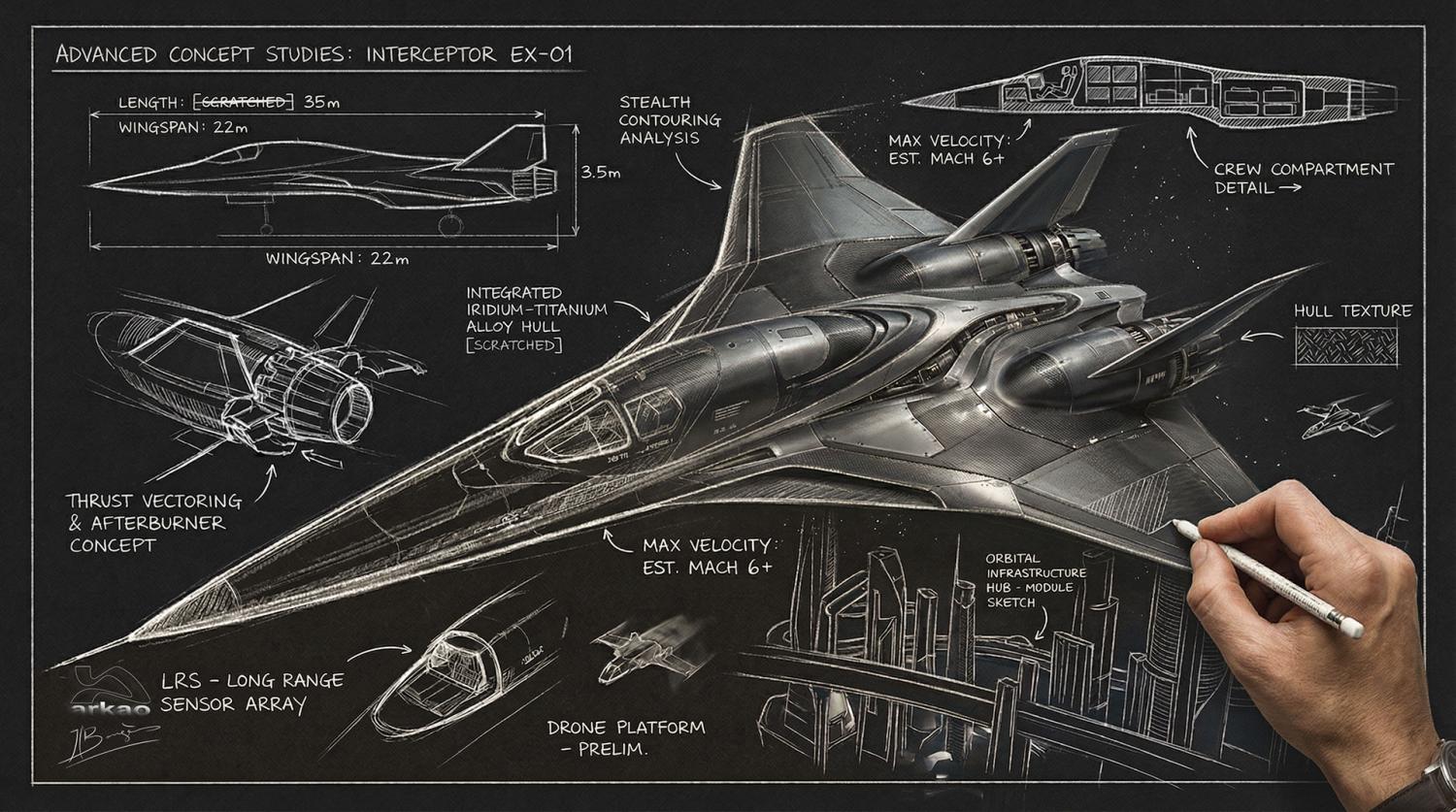 poster graphisme Réf: ARK AVI 02