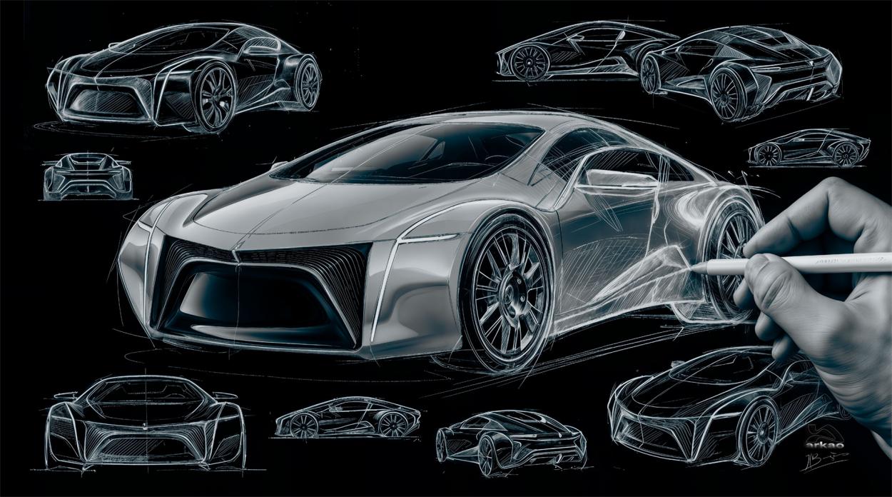 poster graphisme Ref ARK Ro002