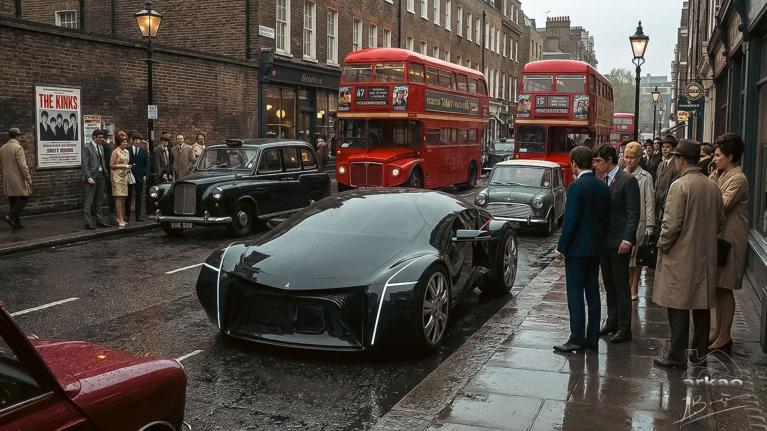 London 60 concept car poster Toulouse