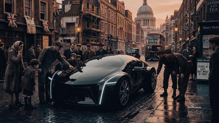 London 60 concept car poster Toulouse