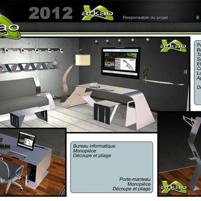 design industriel espace graphique mobilier