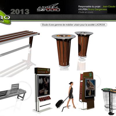design industriel espace graphique mobilier urbain