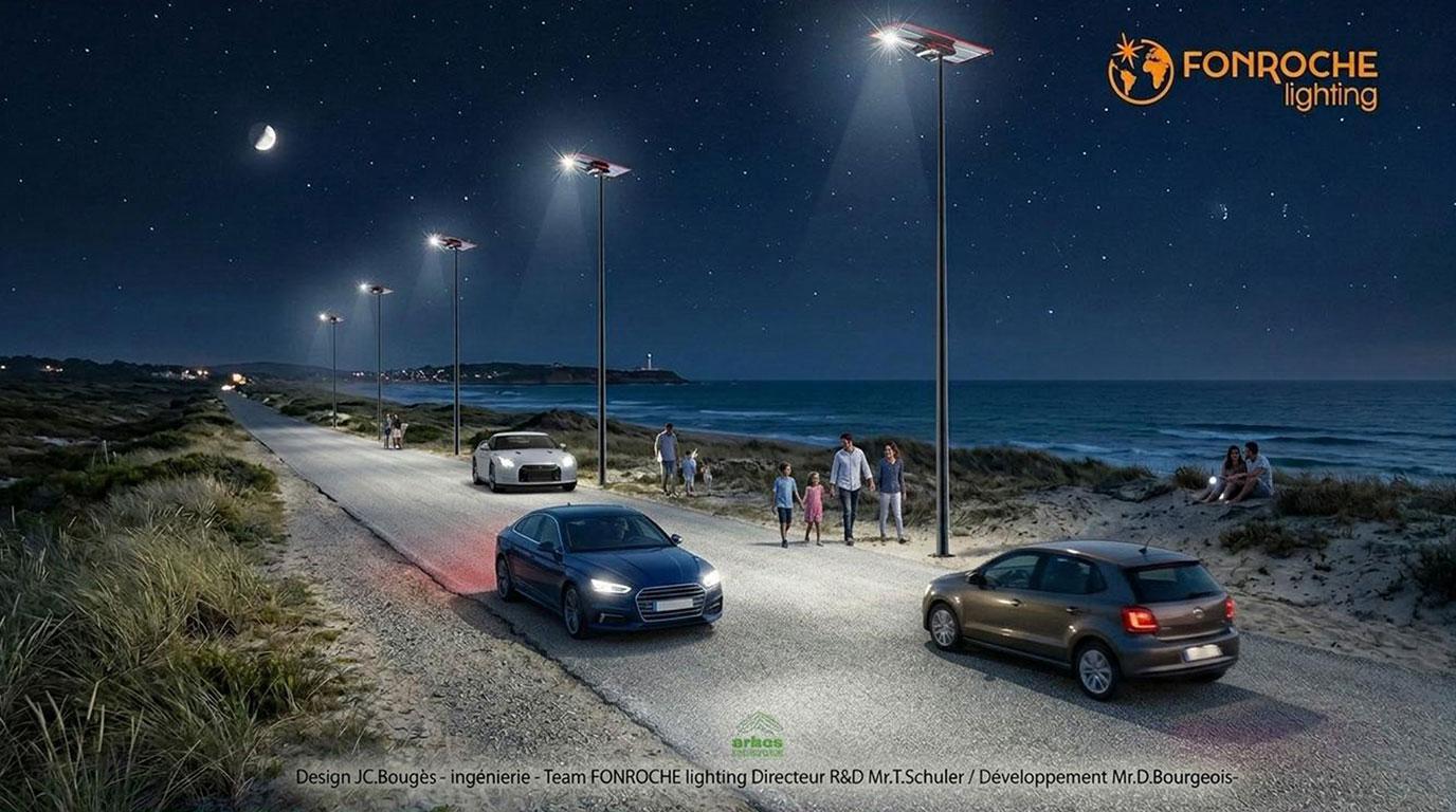 design produit conception ingénierie industrialisation de 1982 à 2024.Projet:FONROCHE LIGHTING Dans le cadre de R&#38;D EN 2021/2022.