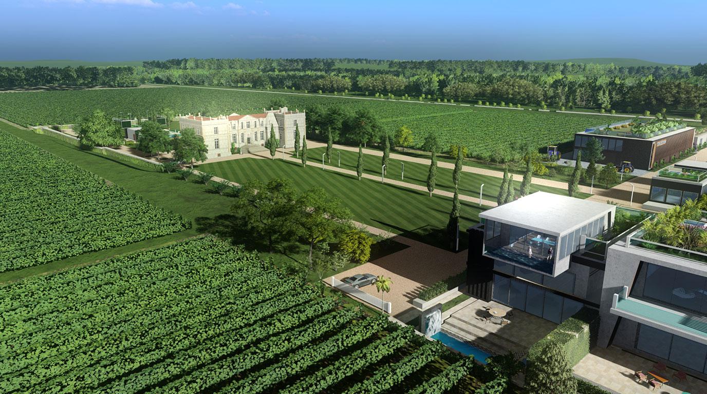 architecture design espace sur logiciels 3D design espace