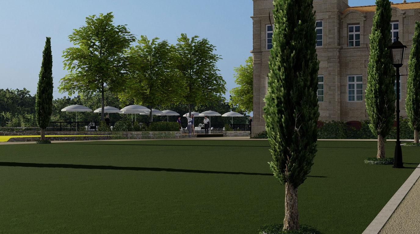 architecture design espace sur logiciels 3D design espace
