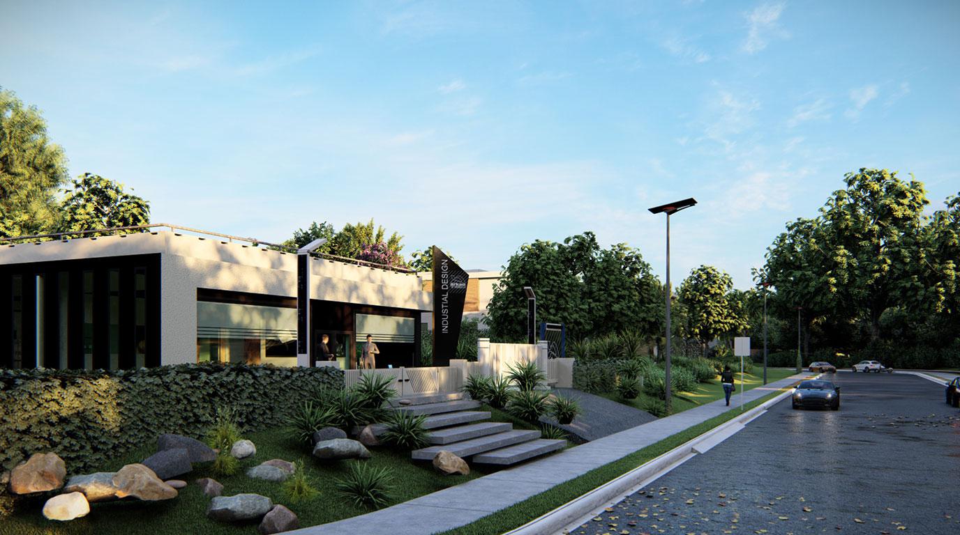 architecture design espace sur logiciels 3D design espace