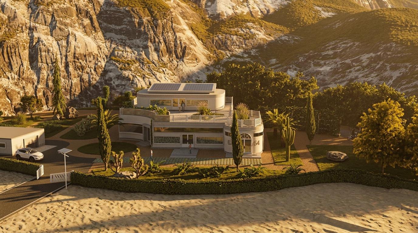 architecture design espace sur logiciels 3D design espace