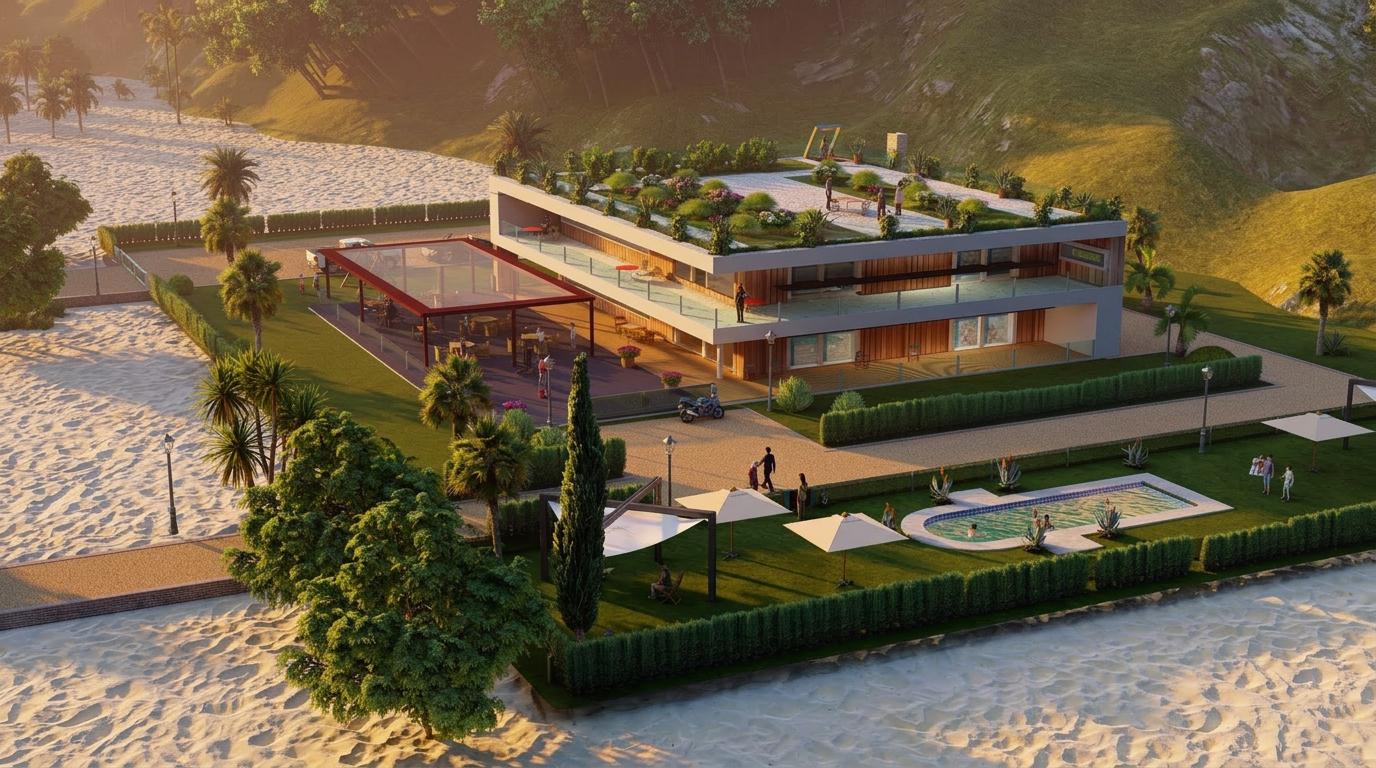 architecture design espace sur logiciels 3D design espace