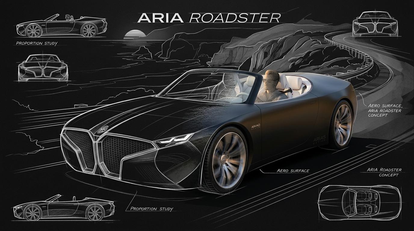 design graphique concept roughs images 3 D logiciels classiques assisté par IA