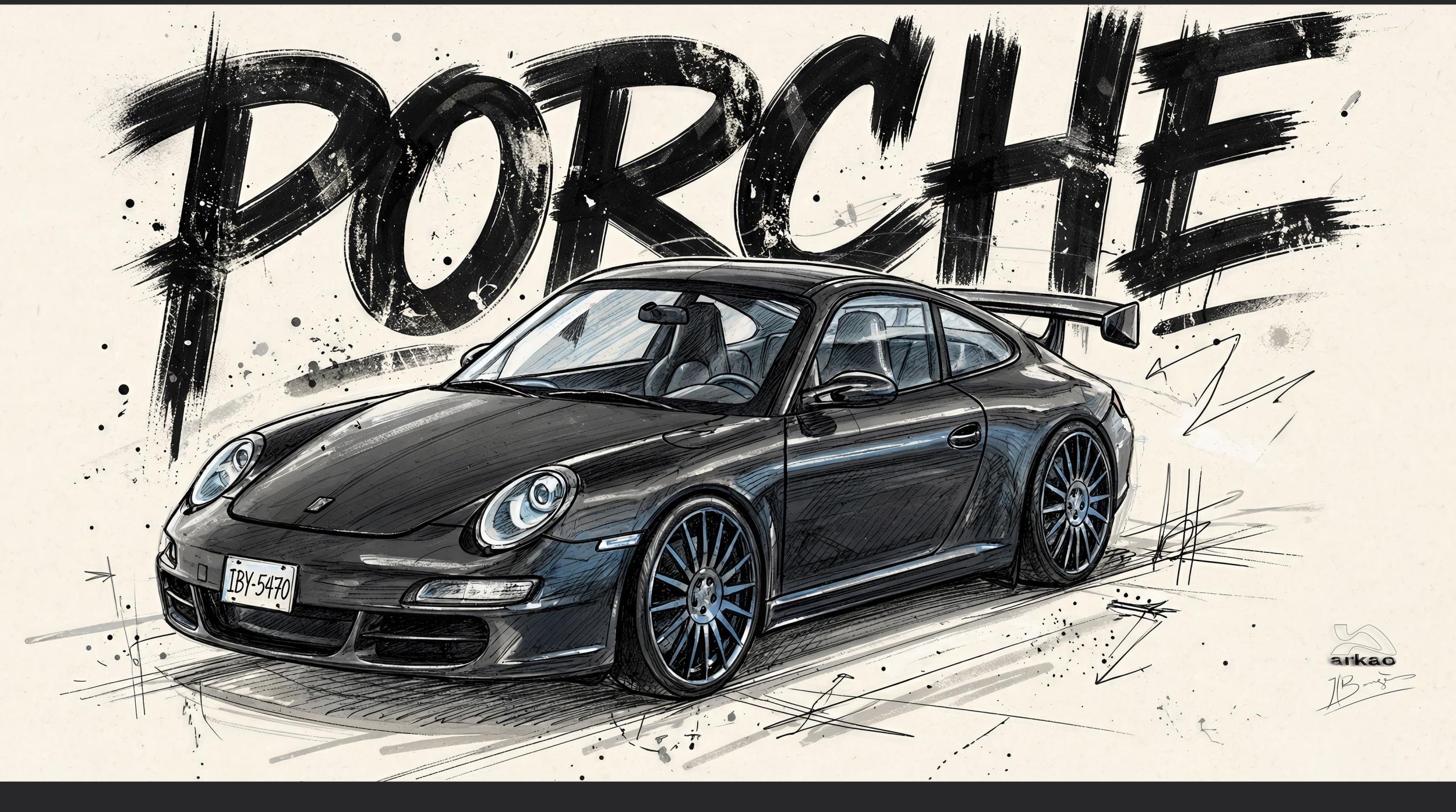Design graphique concept roughs images 3 D logiciels classiques assisté par IA