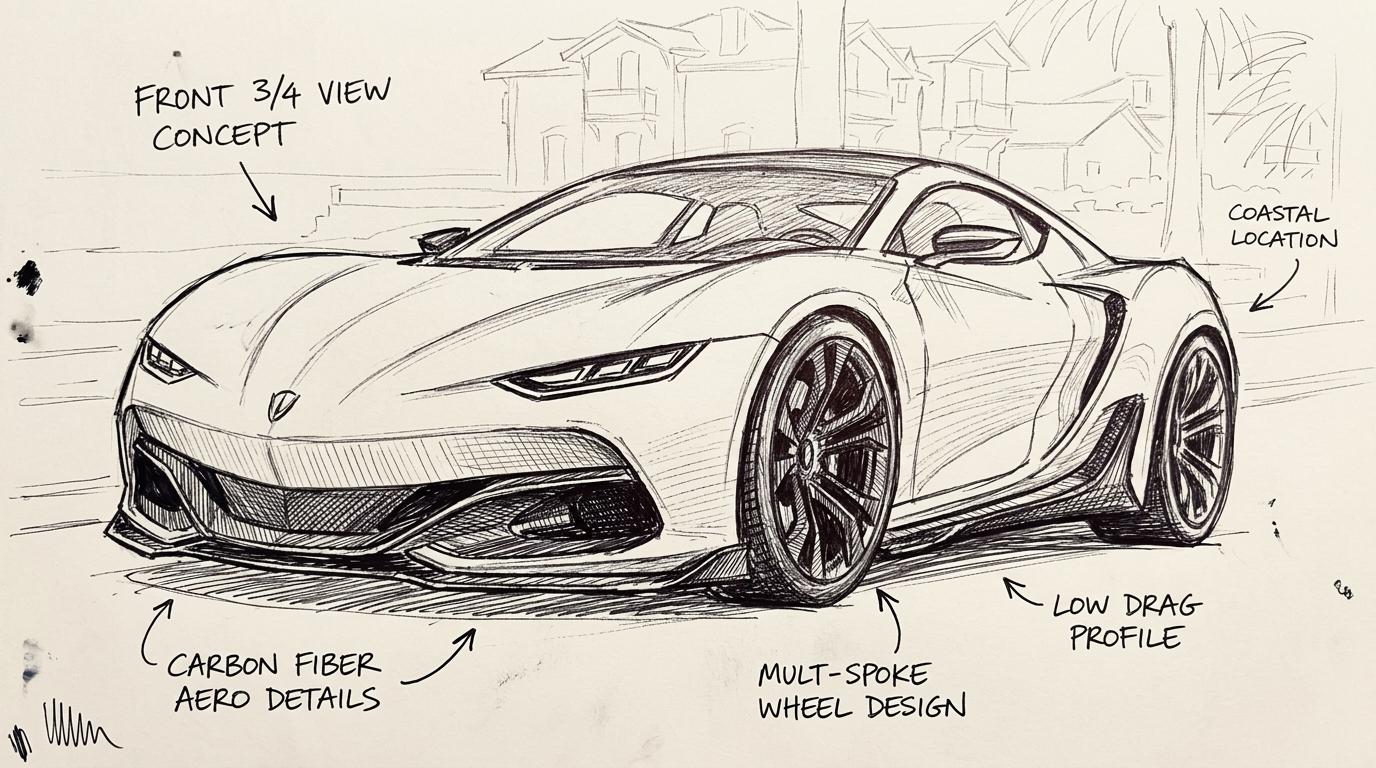 design graphique concept roughs images 3 D logiciels classiques assisté par IA