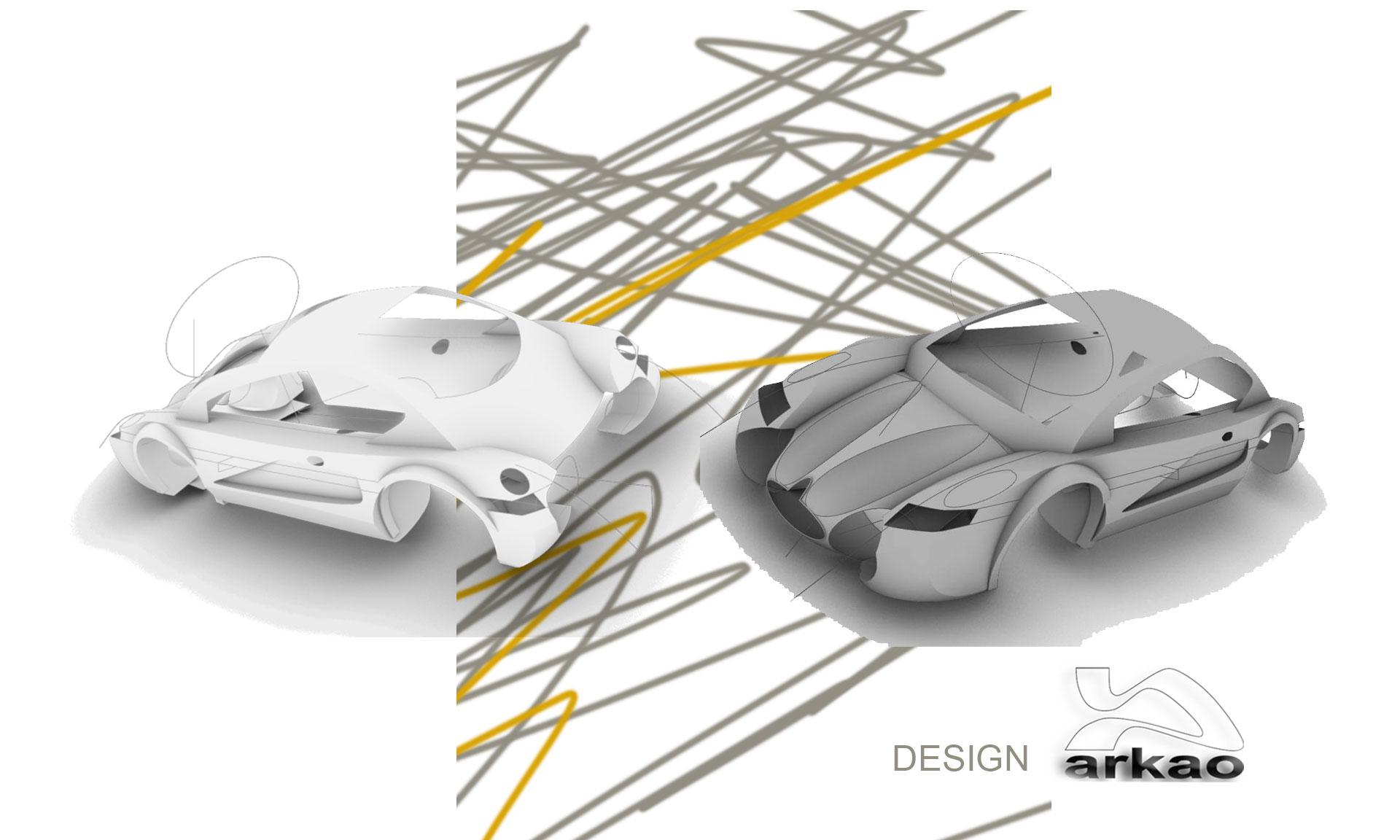 design graphique concept roughs images 3 D logiciels classiques assisté par IA