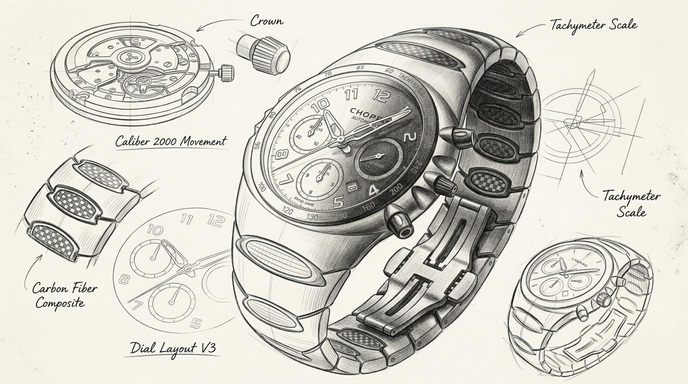 design graphique concept roughs images 3 D logiciels classiques assisté par IA