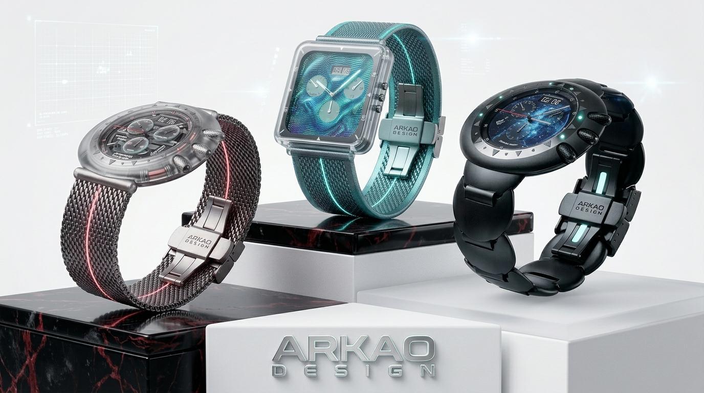 Concept de montres.