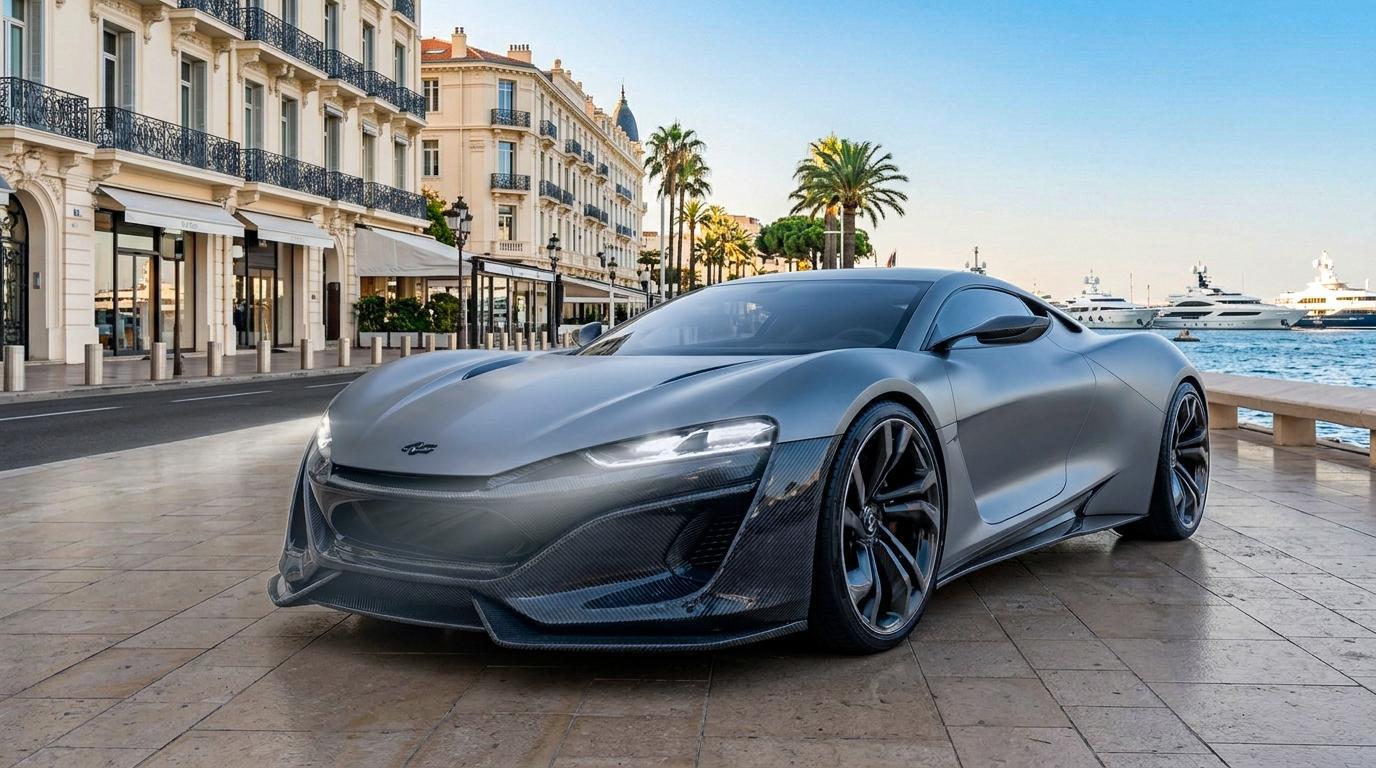 Concept car graphisme.