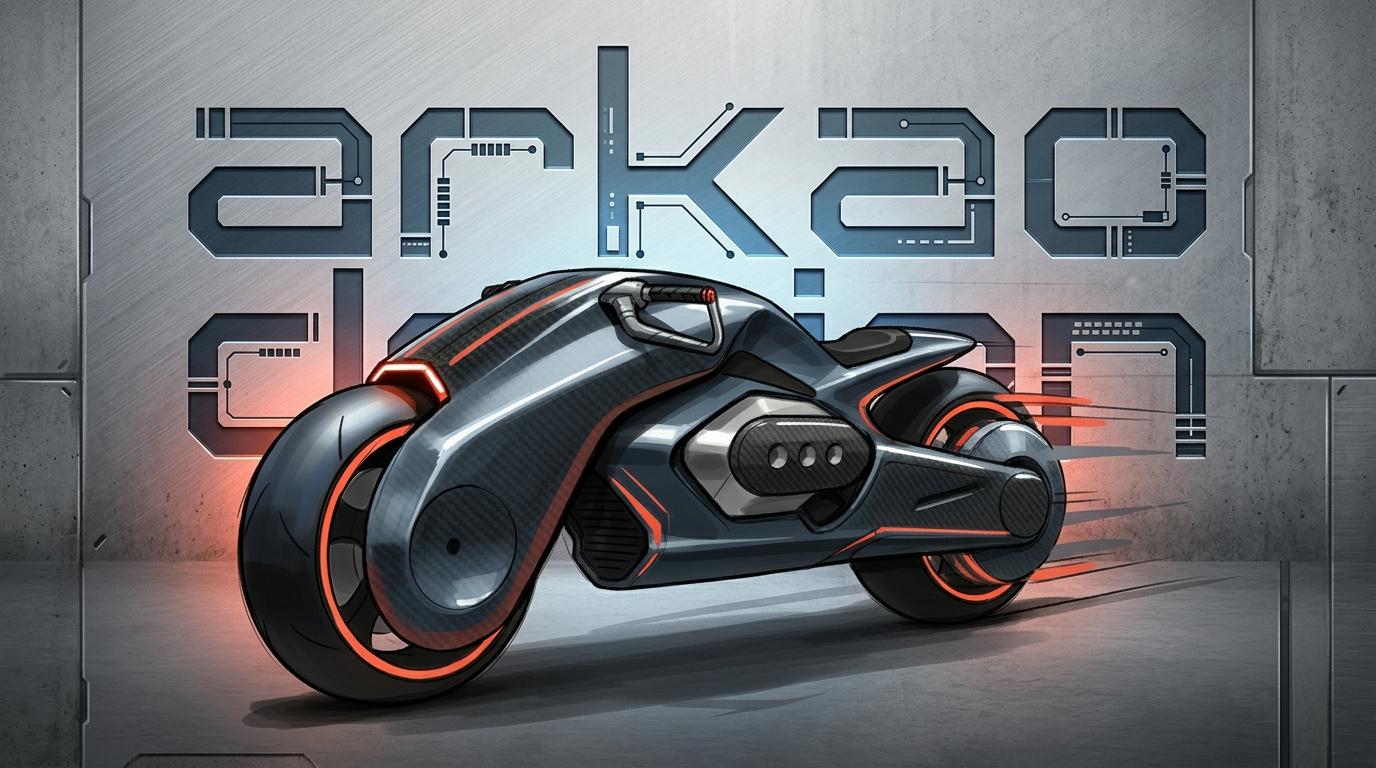 Moto rough graphisme.