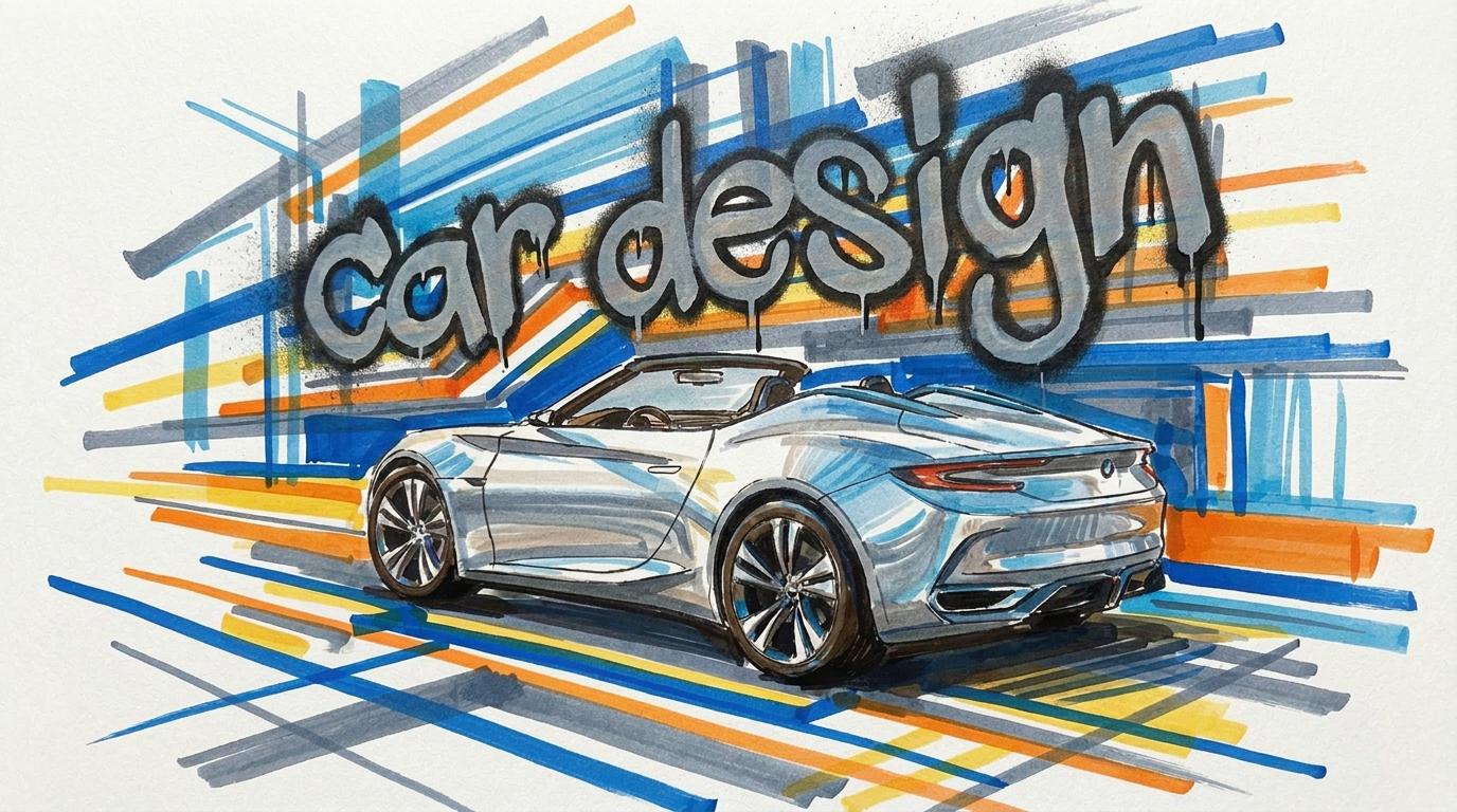 Concept car design praphique.