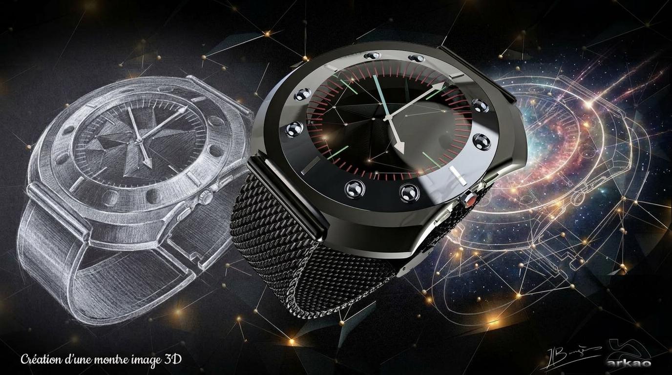 Concept d'une montre